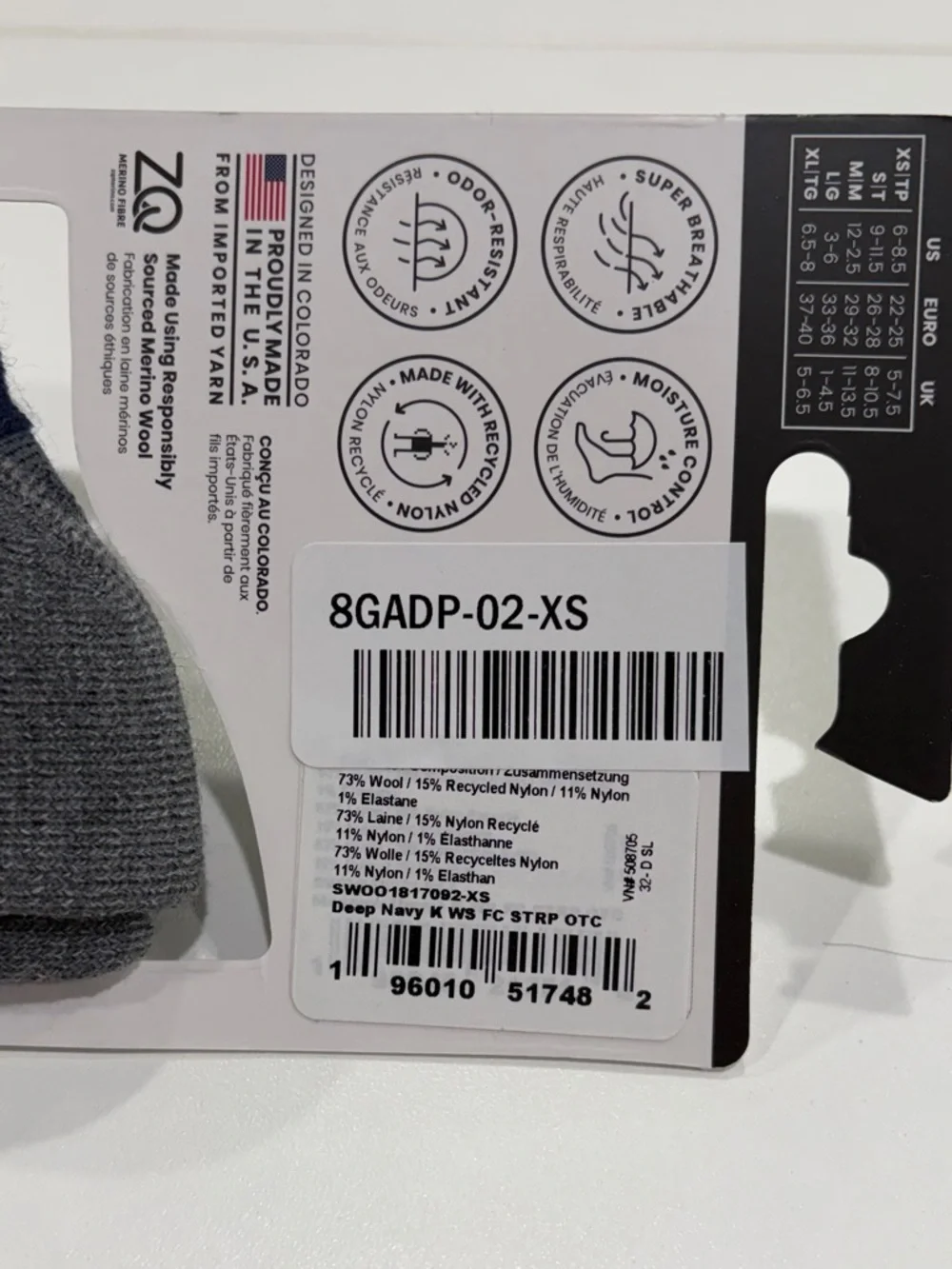 Smartwool new tags